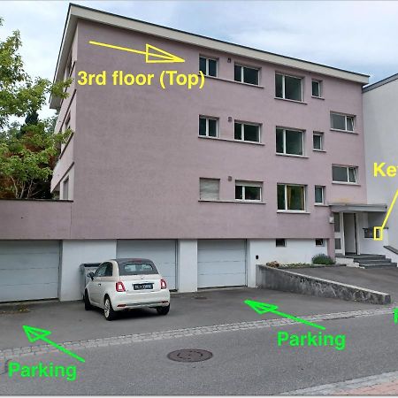 Schone Grosse Attika-Wohnung Im Zentrum Von Vaduz Inkl. Parkplatz Экстерьер фото